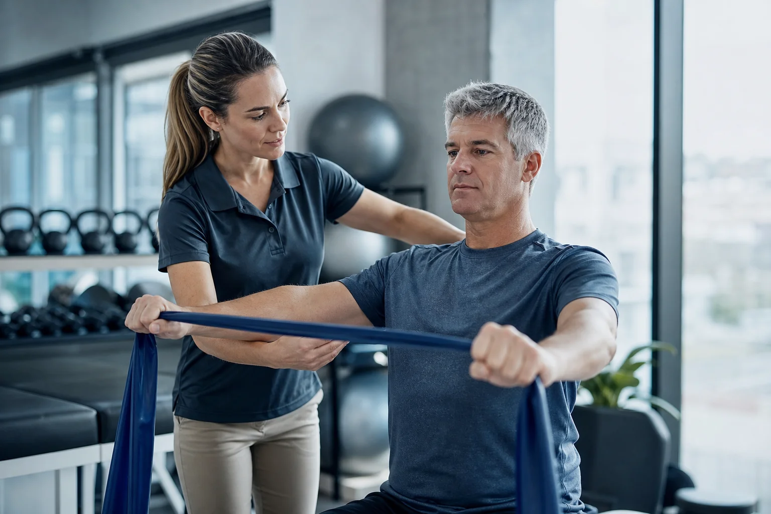 physical therapy clinic care at Core Medical Center in Blue Springs, MO