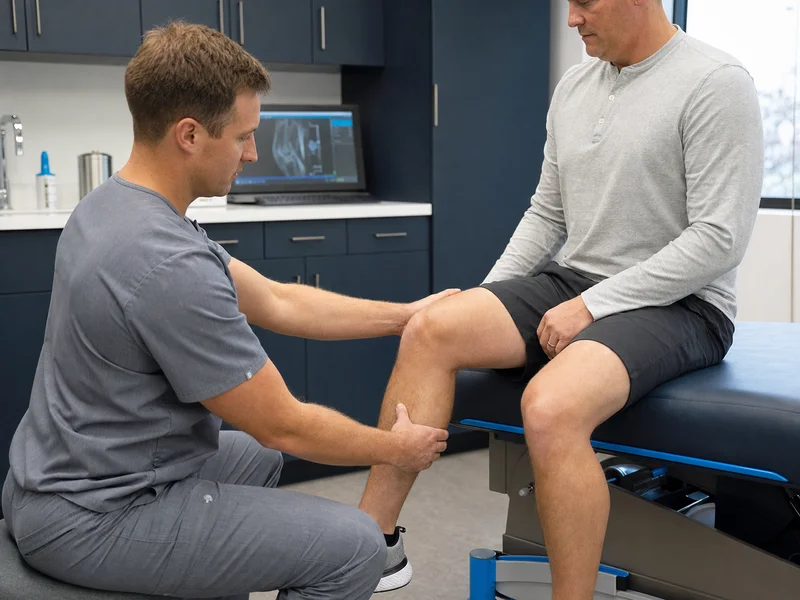 Knee Pain assessment at Core Medical Center in Blue Springs, MO