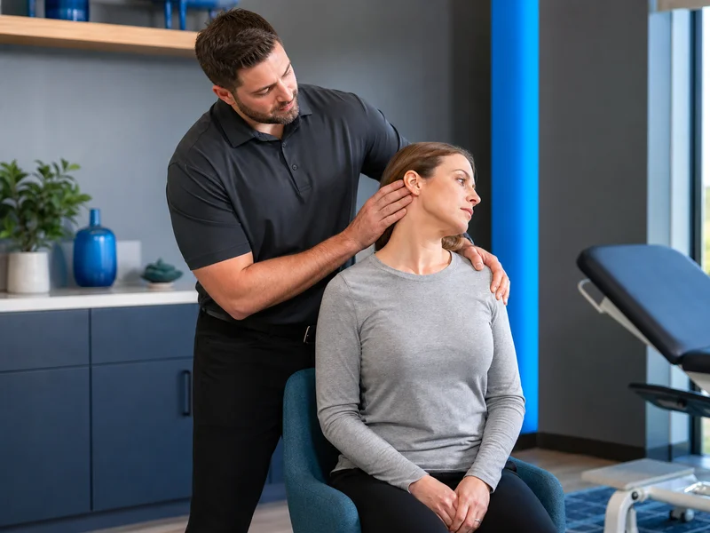 Neck Pain assessment at Core Medical Center in Blue Springs, MO